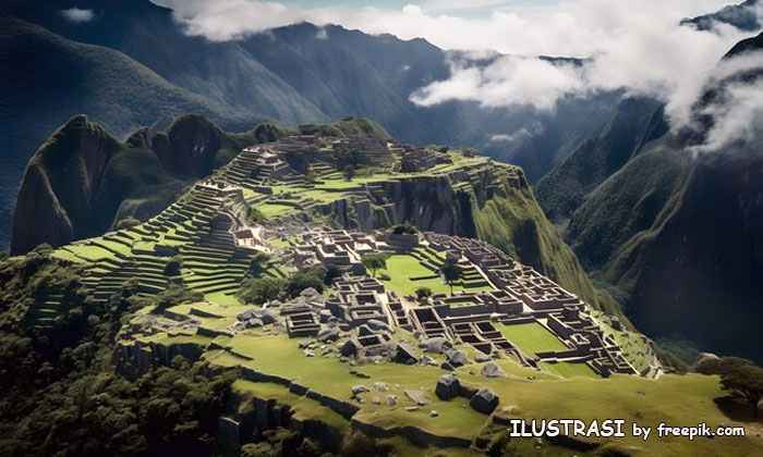 kota machu picchu peradaban inca